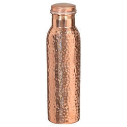 Hammered Copper Water Bottle